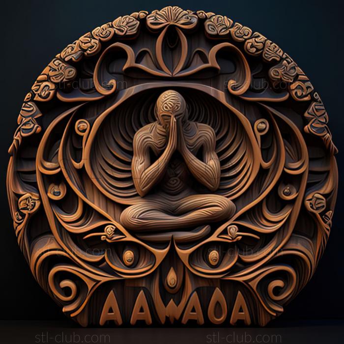 3D model Karma yoga (STL)